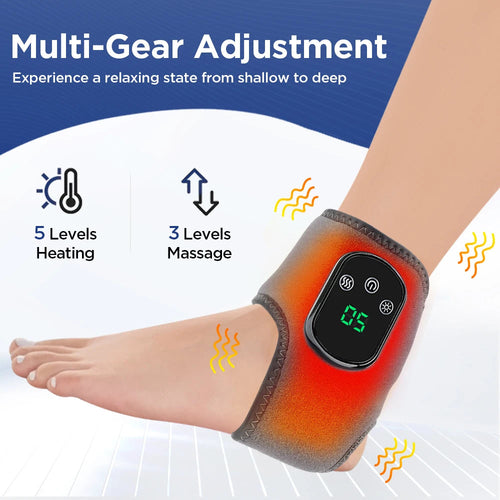 Heated Ankle Massager Brace