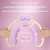 9-Wheel Leg Massager Roller for Calf Muscle Relaxation, Leg Beautifying Device, Massage Slimming Leg Ring-Shaped Leg Clamp, Sports Fitness Leg Beautifying Clamp