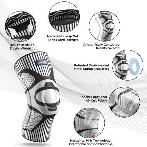 Premium Compression Knee Sleeve for Joint Relief & Recovery